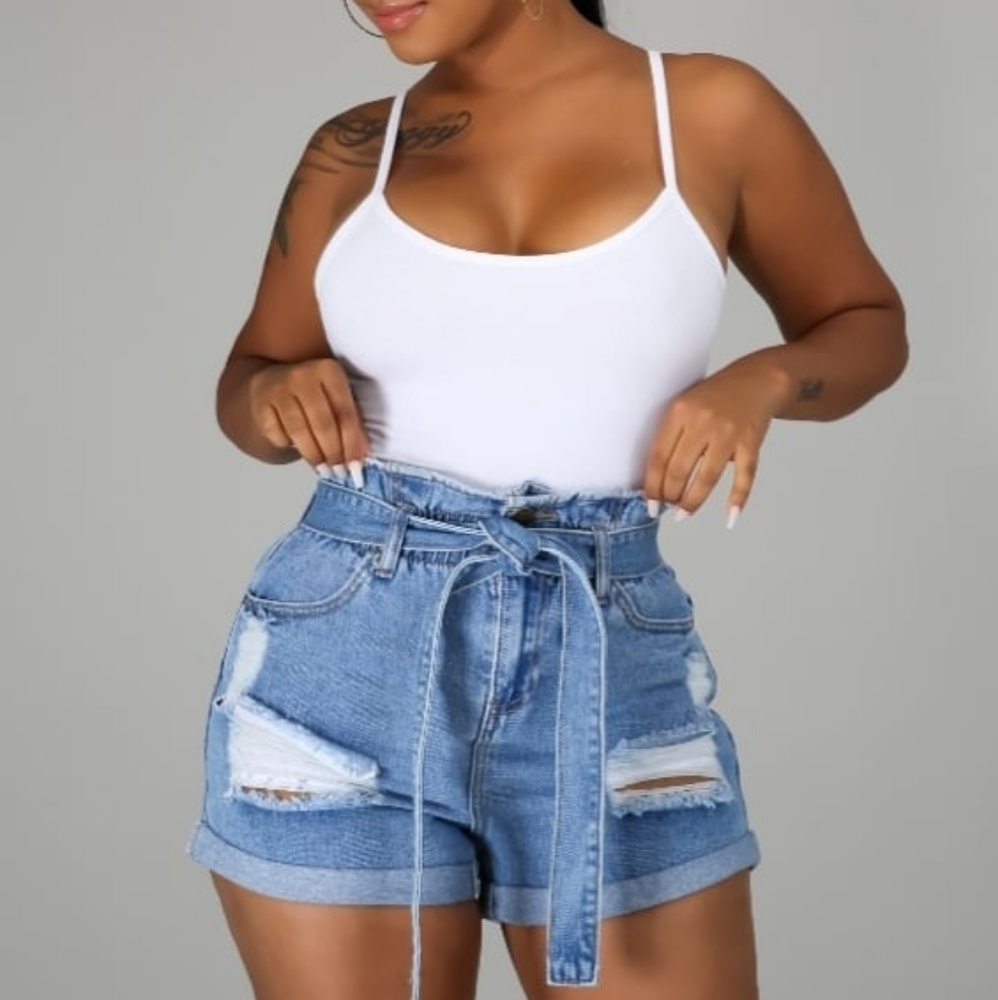 Ride Beside Me Denim Shorts